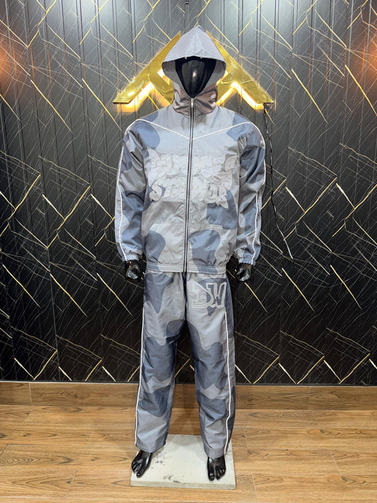 Wolf Grey Windbreaker Set
