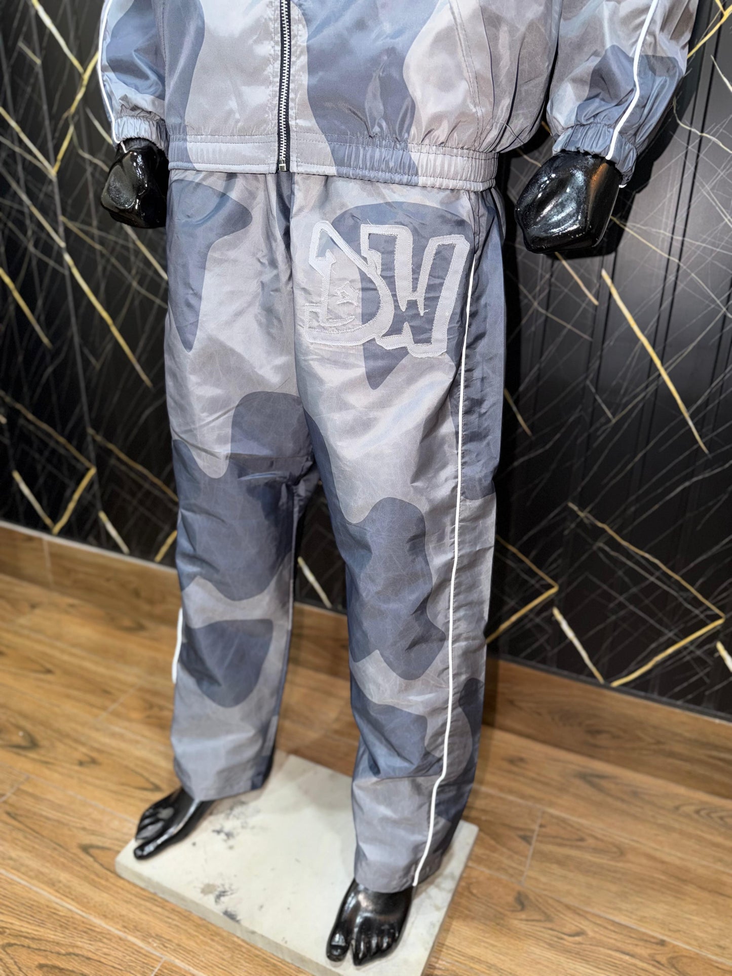 Wolf Grey Windbreaker Set